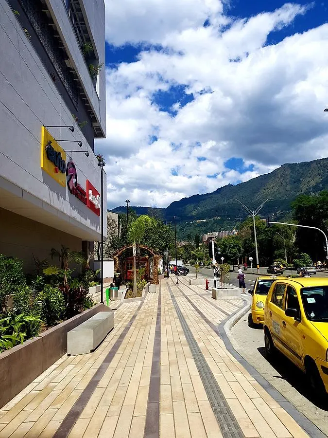 Apartmán Apartaestudio Centro Comercial La Central Medellín